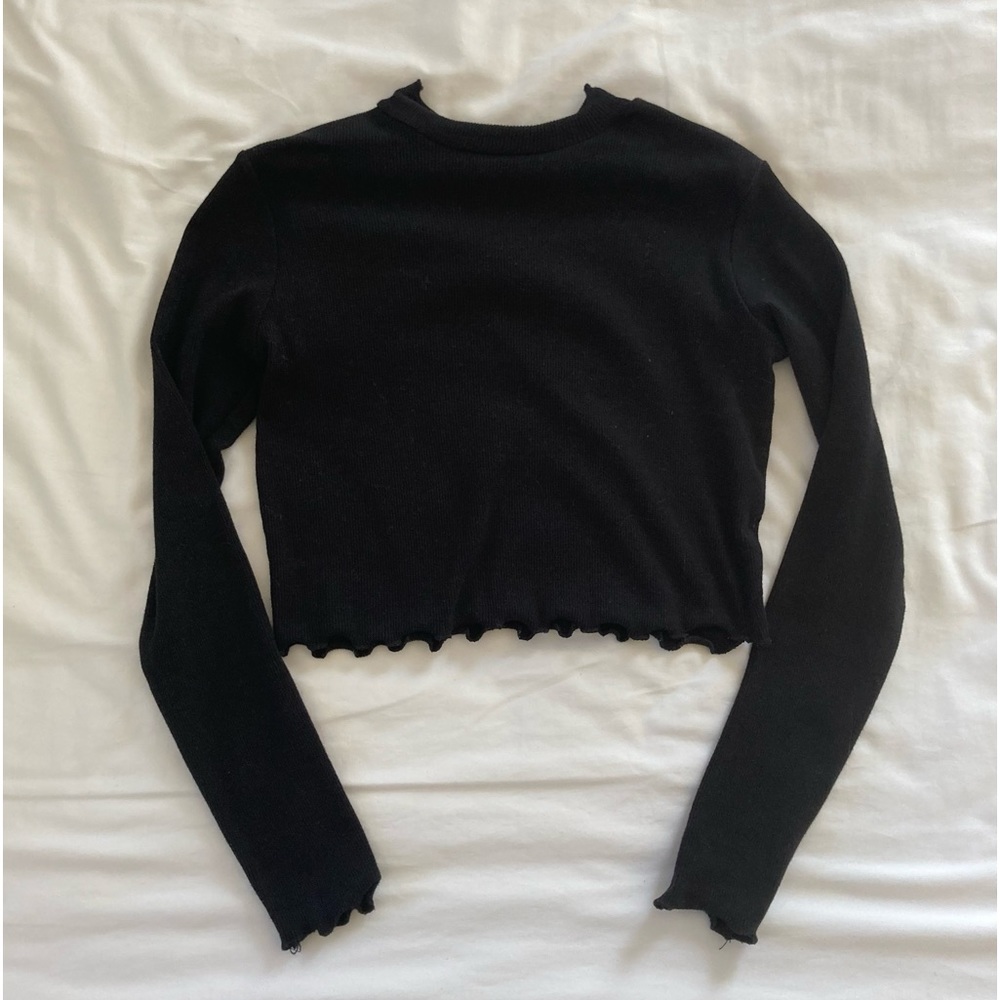 Pull & Bear Cropped Long Sleeve